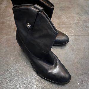 Black MELISSA FRYE Booties BOOTS
